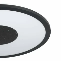 Luminaires Eglo Éclairage Led|Plafonnier Eglo MARMORATA LED Noir, Blanc, 2 lumières
