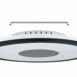 Luminaires Eglo Éclairage Led|Plafonnier Eglo MARMORATA LED Noir, Blanc, 2 lumières
