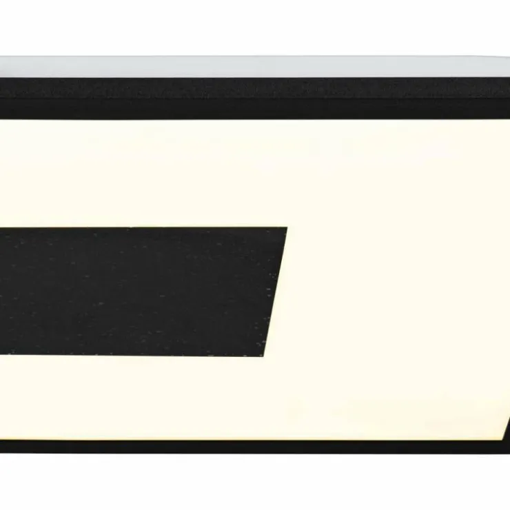 Luminaires Eglo Éclairage Led|Plafonnier Eglo MARMORATA LED Noir, Blanc, 2 lumières