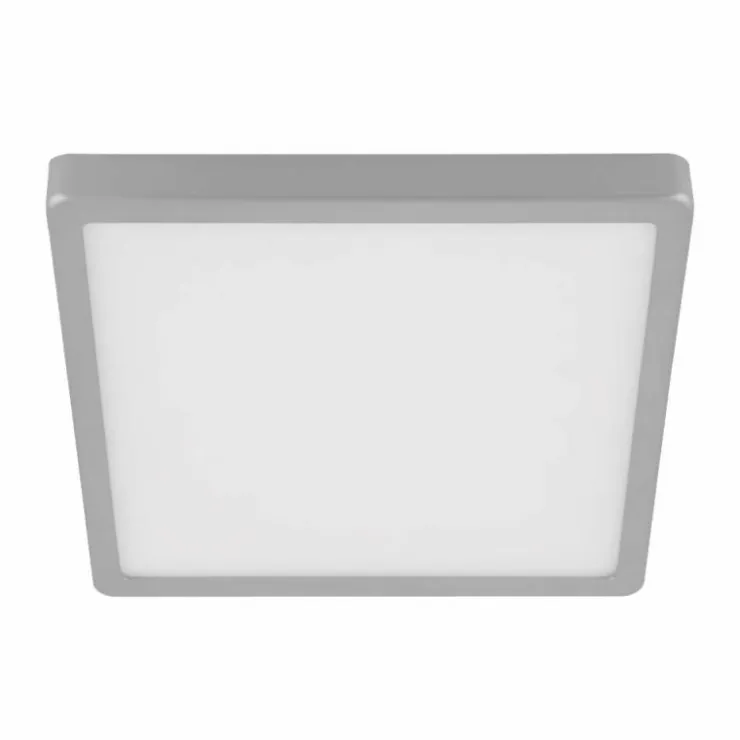 Luminaires Eglo Éclairage Led|Plafonnier Eglo MOLAY LED Argenté, 1 lumière