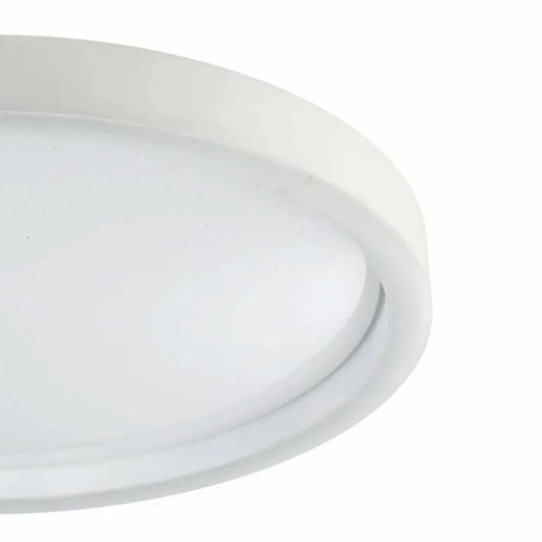 Plafonnier Eglo MONTEMORELOS-Z LED Blanc, 1 lumière, Changeur de couleurs