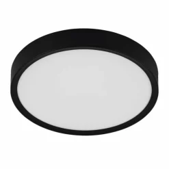 Luminaires Eglo Éclairage Led|Plafonnier Eglo MUSURITA LED Noir, 1 lumière