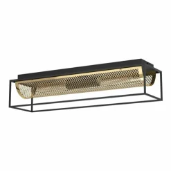 Luminaires Eglo Plafonniers|Plafonnier Eglo NOHALES Noir, 2 lumières