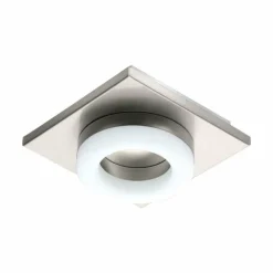Luminaires Eglo Éclairage Led|Plafonnier Eglo PALENA LED Nickel mat, 1 lumière