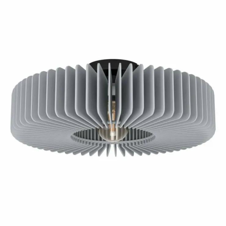 Luminaires Eglo Plafonniers|Plafonnier Eglo PALOMBAIA Noir, 1 lumière
