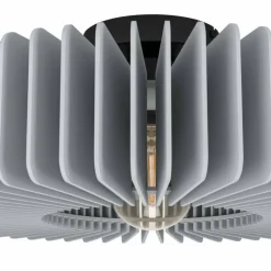 Luminaires Eglo Plafonniers|Plafonnier Eglo PALOMBAIA Noir, 1 lumière