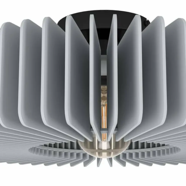 Luminaires Eglo Plafonniers|Plafonnier Eglo PALOMBAIA Noir, 1 lumière