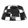 Luminaires Eglo Plafonniers|Plafonnier Eglo PONTEFRACT Noir, 1 lumière