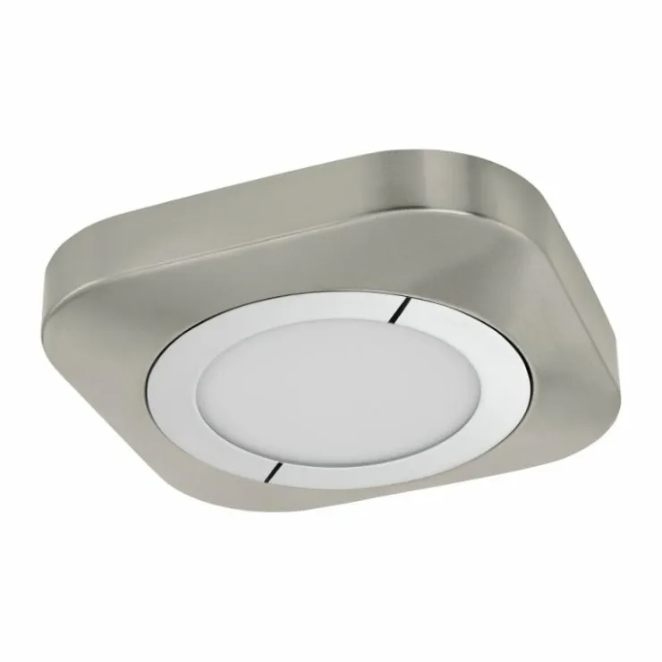 Luminaires Eglo Éclairage Led|Plafonnier Eglo PUYO LED Nickel mat, 1 lumière