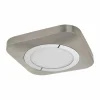 Luminaires Eglo Éclairage Led|Plafonnier Eglo PUYO LED Nickel mat, 1 lumière