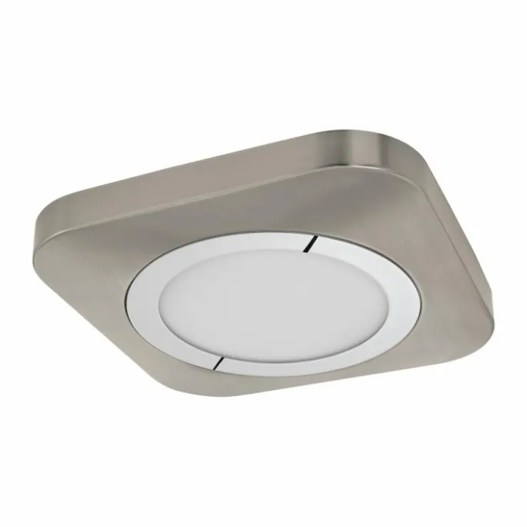 Luminaires Eglo Éclairage Led|Plafonnier Eglo PUYO LED Nickel mat, 1 lumière