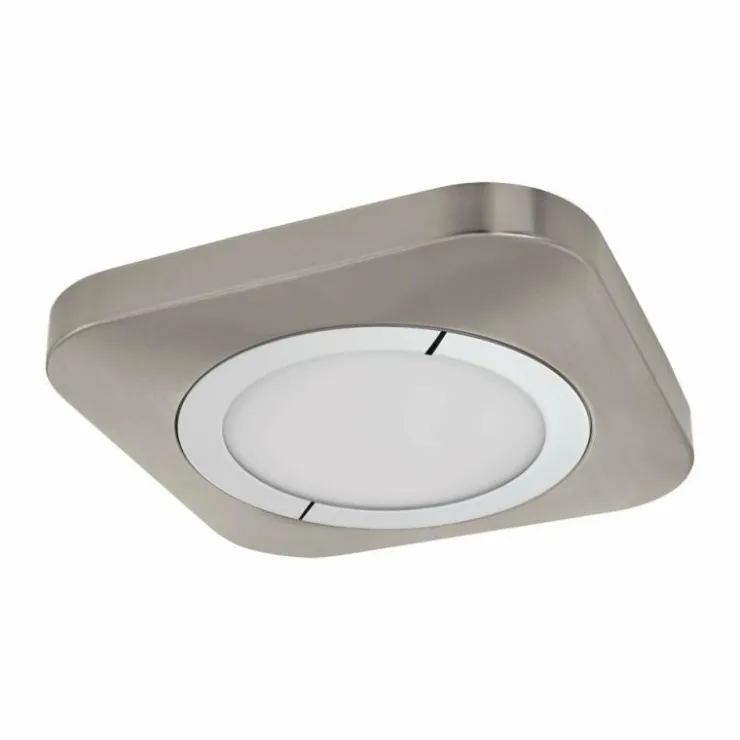 Luminaires Eglo Éclairage Led|Plafonnier Eglo PUYO LED Chrome, Nickel mat, 1 lumière