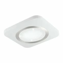 Luminaires Eglo Éclairage Led|Plafonnier Eglo PUYO-S LED Nickel mat, Blanc, 1 lumière