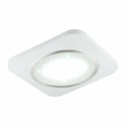Luminaires Eglo Éclairage Led|Plafonnier Eglo PUYO-S LED Nickel mat, Blanc, 1 lumière