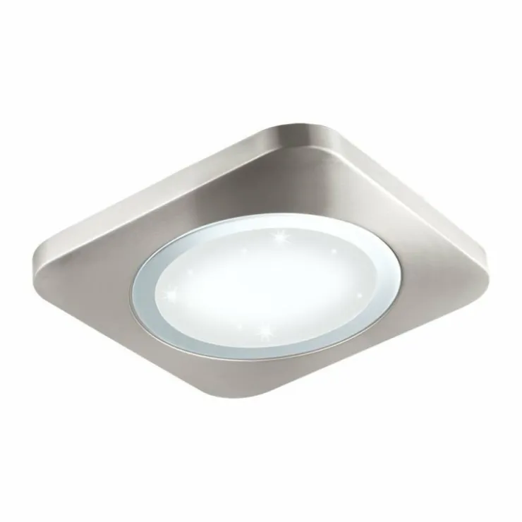 Luminaires Eglo Éclairage Led|Plafonnier Eglo PUYO-S LED Chrome, Nickel mat, 1 lumière