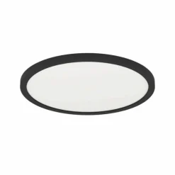 Plafonnier Eglo ROVITO-Z LED Noir, 1 lumière, Changeur de couleurs