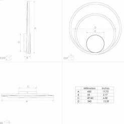 Luminaires Eglo Éclairage Led|Plafonnier Eglo RUOTALE LED Noir, 1 lumière