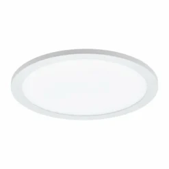 Luminaires Eglo Éclairage Led|Plafonnier Eglo SARSINA LED Blanc, 1 lumière
