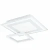 Plafonnier Eglo SAVATARILA-Z LED Blanc, 8 lumières, Changeur de couleurs