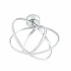 Luminaires Eglo Éclairage Led|Plafonnier Eglo SELVINA LED Chrome, 3 lumières
