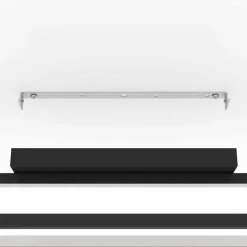Luminaires Eglo Éclairage Led|Plafonnier Eglo SIBERIA LED Noir, 1 lumière, Télécommandes