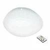 Luminaires Eglo Éclairage Led|Plafonnier Eglo SILERAS LED Blanc, 1 lumière, Télécommandes