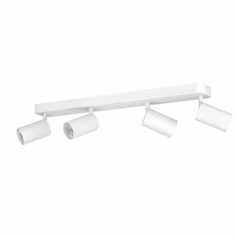 Plafonnier Eglo TELIMBELA-Z LED Blanc, 4 lumières, Changeur de couleurs