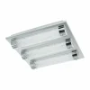 Luminaires Eglo Éclairage Led|Plafonnier Eglo TOLORICO LED Chrome, Aspect cristal, 3 lumières