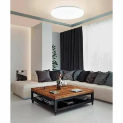Plafonnier Eglo TOTARI-Z LED Blanc, 4 lumières, Changeur de couleurs