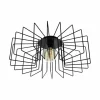 Luminaires Eglo Plafonniers|Plafonnier EGLO TREMEDAL Noir, 1 lumière