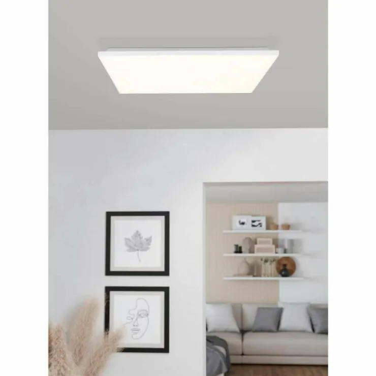 Luminaires Eglo Éclairage Led|Plafonnier Eglo TRUPIANA LED Blanc, 1 lumière
