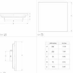 Luminaires Eglo Éclairage Led|Plafonnier Eglo TURCONA-B LED Blanc, 1 lumière