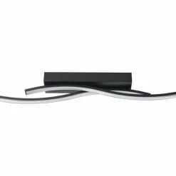 Luminaires Eglo Éclairage Led|Plafonnier Eglo VILORIA LED Noir, 1 lumière