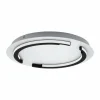 Luminaires Eglo Éclairage Led|Plafonnier Eglo ZAMPOTE LED Noir, Blanc, 1 lumière