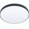 Luminaires Eglo Éclairage Led|Plafonnier Eglo ZUBIETA-A LED Noir, 1 lumière