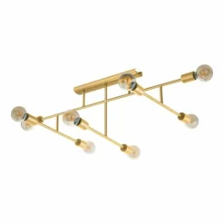 Luminaires Eglo Plafonniers|Plafonnier Eglo-Leuchten BELSIANA Laiton, 8 lumières