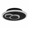 Luminaires Eglo Éclairage Led|Plafonnier Eglo-Leuchten CADEGAL LED Noir, 1 lumière