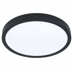 Plafonnier Eglo-Leuchten FUEVA-Z LED Noir, 1 lumière