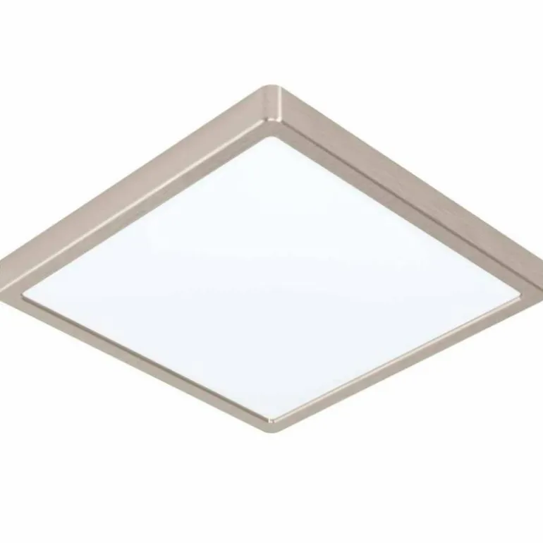 Plafonnier Eglo-Leuchten FUEVA-Z LED Nickel mat, 1 lumière