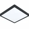 Plafonnier Eglo-Leuchten FUEVA-Z LED Noir, 1 lumière