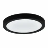 Luminaires Eglo Éclairage Led|Plafonnier Eglo-Leuchten IDUN LED Noir, 1 lumière
