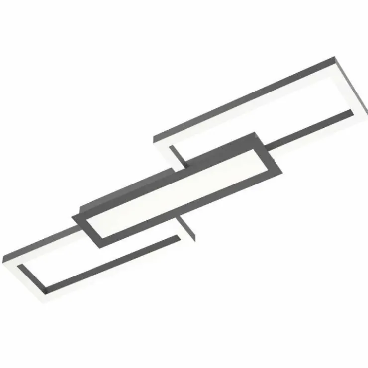 Luminaires Eglo Éclairage Led|Plafonnier Eglo-Leuchten MONIROTE LED Noir, 1 lumière, Télécommandes