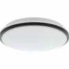 Luminaires Eglo Éclairage Led|Plafonnier Eglo-Leuchten MARUNELLA-S LED Noir, Blanc, 1 lumière
