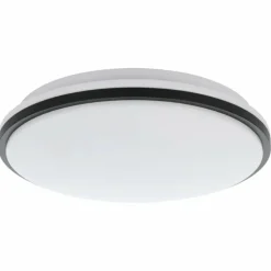 Luminaires Eglo Éclairage Led|Plafonnier Eglo-Leuchten MARUNELLA-S LED Noir, Blanc, 1 lumière