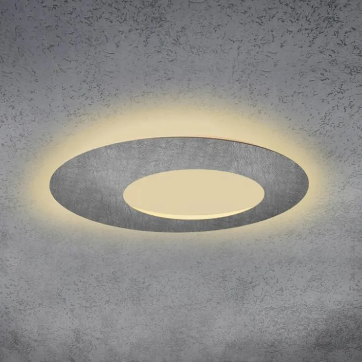 Luminaires Escale Éclairage Led|Plafonnier Escale BLADE OPEN LED Gris, 1 lumière