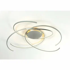 Plafonnier Escale SPACE LED Aluminium, 1 lumière
