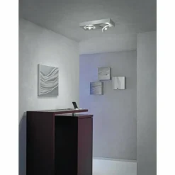 Plafonnier Escale SPOT IT LED Aluminium, 2 lumières