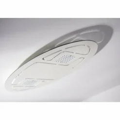 Luminaires Eva Luz Éclairage Led|Plafonnier Evaluz Ellipse LED Blanc, 2 lumières