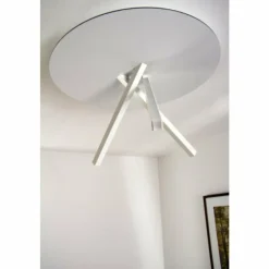 Luminaires Eva Luz Éclairage Led|Plafonnier Evaluz Orion LED Blanc, 3 lumières