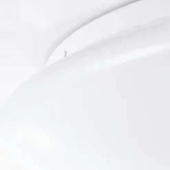 plafonnier extérieur Brilliant Farly Blanc, 1 lumière